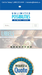 Mobile Screenshot of labels.ca